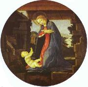 Sandro Botticelli The Virgin Adoring Child Sweden oil painting artist